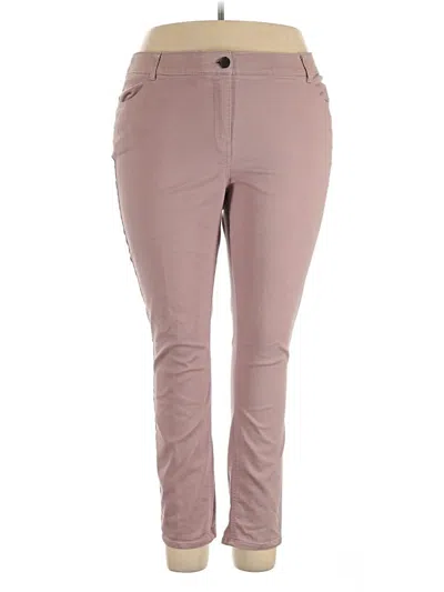 Pre-owned Violets & Roses Casual Pants In Brown