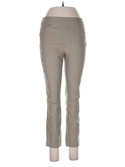 Pre-owned Violets & Roses Casual Pants In Gray