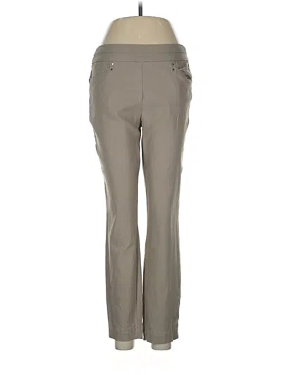 Pre-owned Violets & Roses Casual Pants In Gray