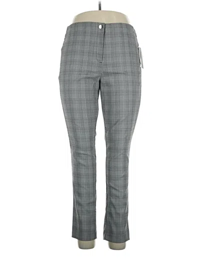 Pre-owned Violets & Roses Casual Pants In Gray