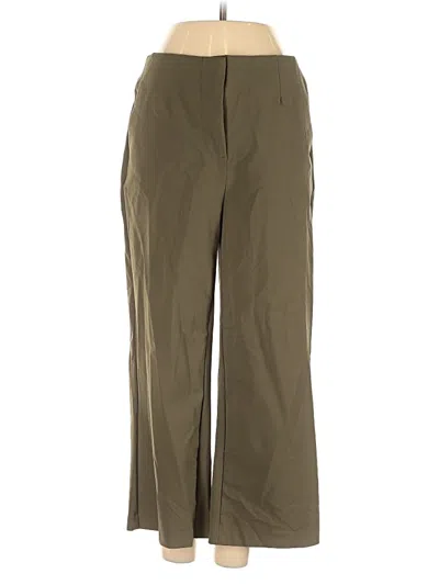 Pre-owned Violets & Roses Casual Pants In Green