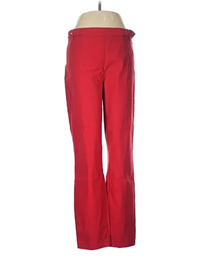 Pre-owned Violets & Roses Casual Pants In Red
