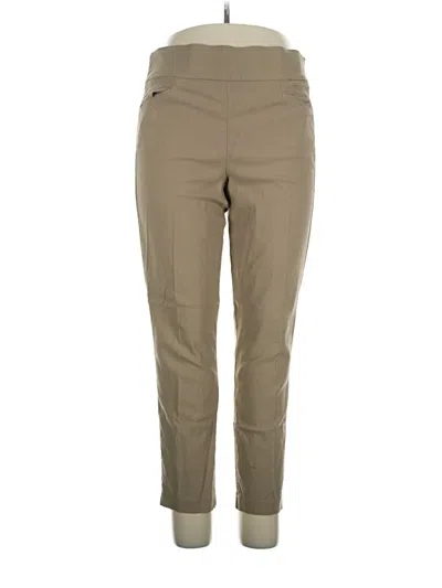 Pre-owned Violets & Roses Casual Pants In Tan