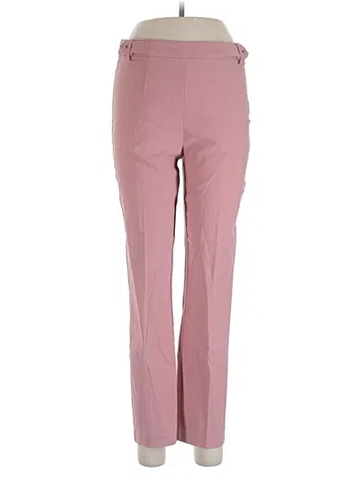 Pre-owned Violets & Roses Dress Pants In Pink