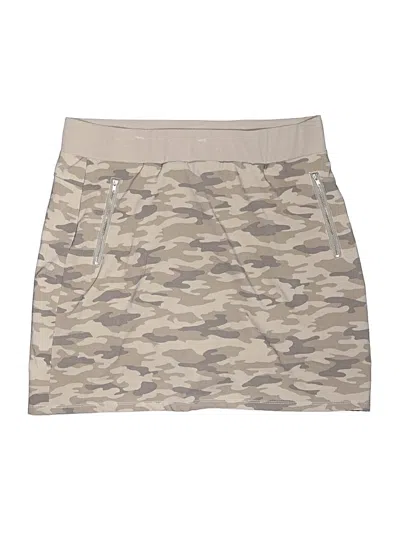 Pre-owned Violets & Roses Skort In Tan