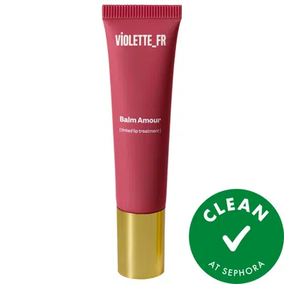 Violette Fr Violette_fr Balm Amour Nourishing Tinted Lip Treatment With Peptides Rose Latte 0.33 Oz/10 ml In Pink