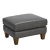 Violino Bloomingdale's Hesh Leather Ottoman - Exclusive In Dorn Granite