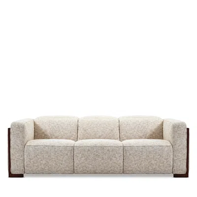 Violino Irina Dual Power Three Seat Fabric Sofa - Exclusive In Neutral