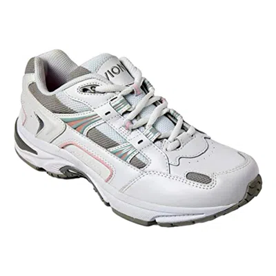 Vionic 23walk Lace Up Trainers White / Pink 10000054650 Women's