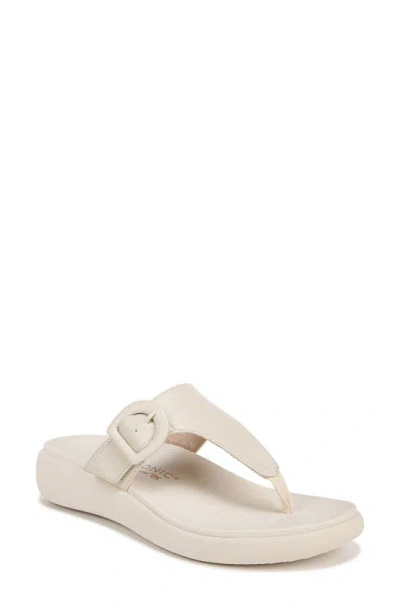 Vionic Activate Rx Platform Sandal In Cream