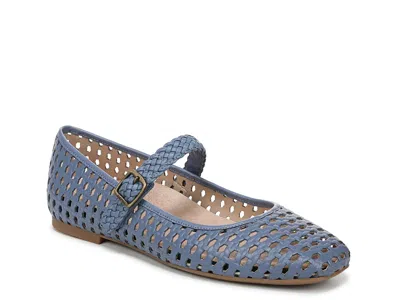 Vionic Alameda Mary Jane Flat In Blue