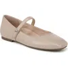 Vionic Alameda Mary Jane Flat In Oatmeal