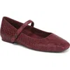 Vionic Alameda Mary Jane Flat In Red