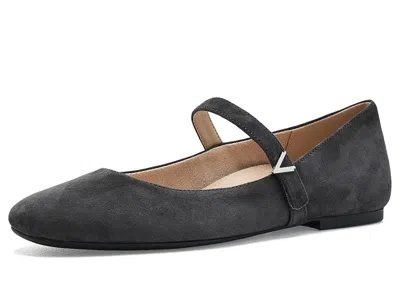VIONIC ALAMEDA MARY JANES WOMEN'S SHOES GRAPHITE GREY SUEDE: 6 M