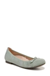 Vionic Amorie Cap Toe Ballet Flat In Sage