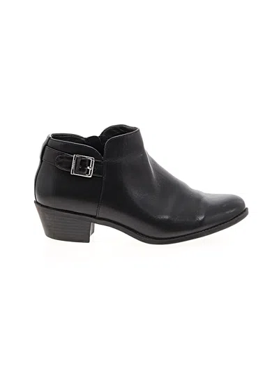 Pre-owned Vionic Ankle Boots In Black