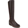 Vionic Ashland Wedge Boot In Chocolate Ganache