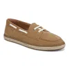 Vionic Bay Loafer Boat Shoe In Brown