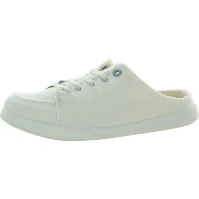 Vionic Beach Breeze Womens Frayed Hem Mule Slip-on Sneakers In Multi