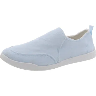 Vionic Beach Malibu Womens Comfort Insole Lifestyle Flats In Blue