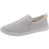 Vionic Beach Marsha Womens Slip On Round Toe Slip-on Sneakers In Gray