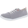 Vionic Beach Pismo Womens Lifestyle Slip-on Sneakers In Gray