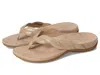 Vionic Bella Braid Thong Sandals In Gold