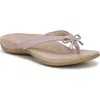 Vionic Bella Ii Flip Flop In Magnolia Dusk