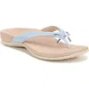 Vionic Bella Ii Flip Flop In Skyway Blue