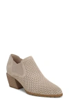 Vionic Bethany Perforated Bootie In Brown