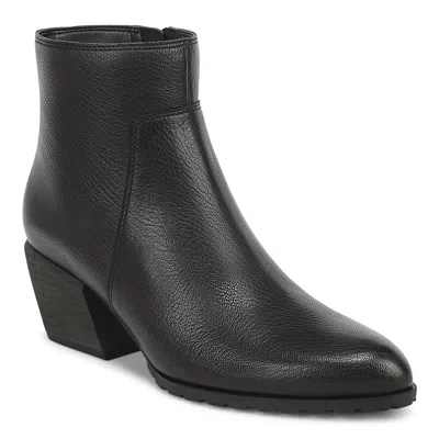 Vionic Bianca Short Boot In Black Leather