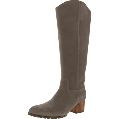 Vionic Bixby Womens Wide Calf Suede Knee-high Boots In Multi