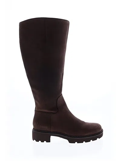 Pre-owned Vionic Boots In Brown