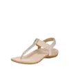 Vionic Brea T-strap Sandal In Gold