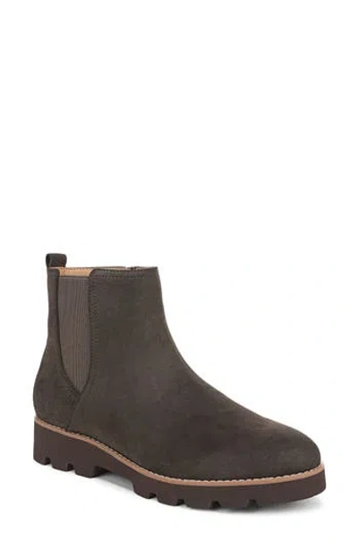 Vionic Cami Faux Leather Chelsea Bootie In Brown