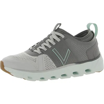 Vionic Captivate Womens Slip On Performance Running Shoes In Gray