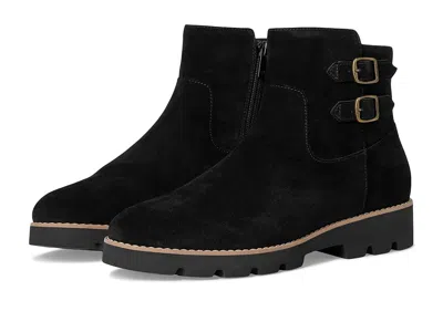 Vionic Carissa Zip Short Boots In Black