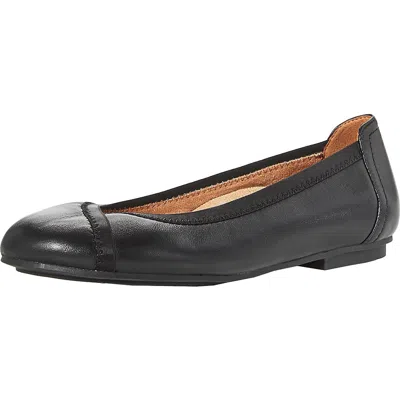 Vionic Caroll Womens Slip On Ballet Flats In Black