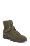 Vionic Catina Lace-up Bootie In Green