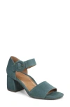 Vionic Chardonnay Block Heel Sandal In Blue