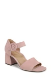 Vionic Chardonnay Block Heel Sandal In Light Pink