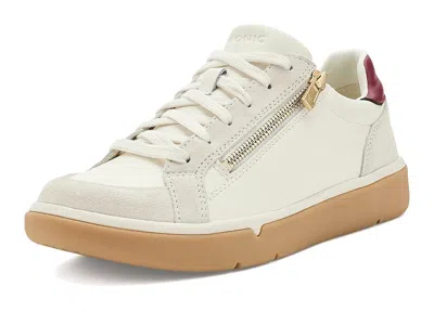 Vionic City Walk Axs Walking Shoes Women's Shoes Ivory Leather/suede: 9.5 M In Neutral