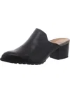 Vionic Claremont Block Heel Mule In Black