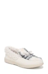 Vionic Claribel Faux Shearling Lined Slipper In White