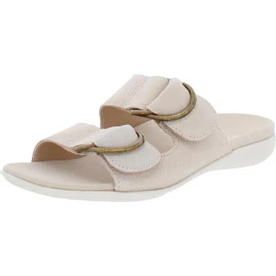 Vionic Corlee Womens Suede Slip On Slide Sandals