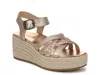 Vionic Danal Platform Wedge In Gold