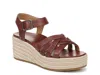 Vionic Danal Platform Wedge In Brown