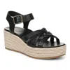 Vionic Danal Platform Wedge In Black
