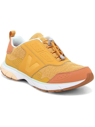 Vionic Deon Womens Fitness Lifestyle Athletic And Training Shoes In Yellow