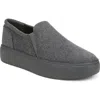 Vionic Ellen Slip-on Platform Sneaker In Gray